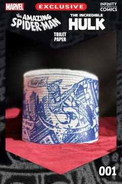 Spider-Man & Hulk: Toilet Paper Infinity Comic