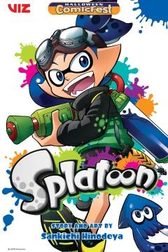 Splatoon Halloween ComicFest Mini-Comic