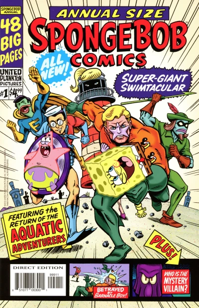 Spongebob Comics Annual Giant Swimtacular (2013) - Series 