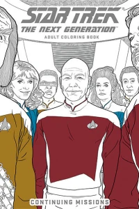 Star Trek: The Next Generation Adult Coloring Book-Continuing Missions