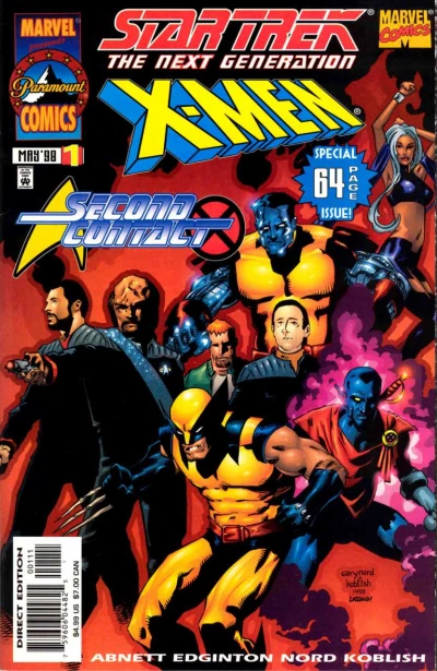 Star Trek: The Next Generation/X-Men: Second Contact (1998) - Series 