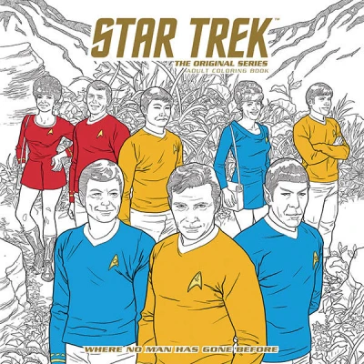 Star Trek: The Original Series Adult Coloring Book – Where No Man Has Gone Before (2017) - Series 