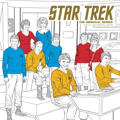 Star Trek: The Original Series Adult Coloring Book (2016) - Series 