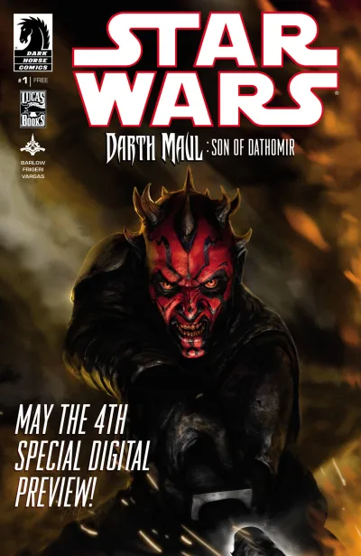 Star Wars: Darth Maul - Son of Dathomir, May the 4th Special Digital Preview (2014) - Series 
