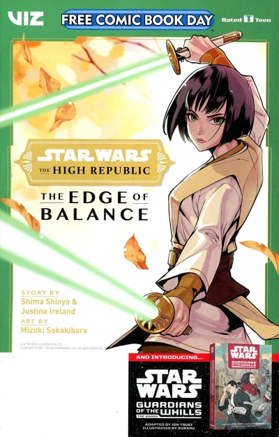 Star Wars: The High Republic-The Edge of Balance/Star Wars: Guardians of the Whills The Manga (FCBD) (2021) - Series 