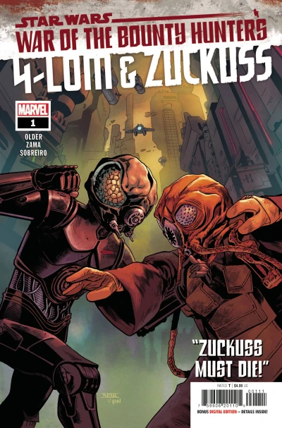 Star Wars: War of the Bounty Hunters: 4-Lom & Zuckuss (2021) - Series 