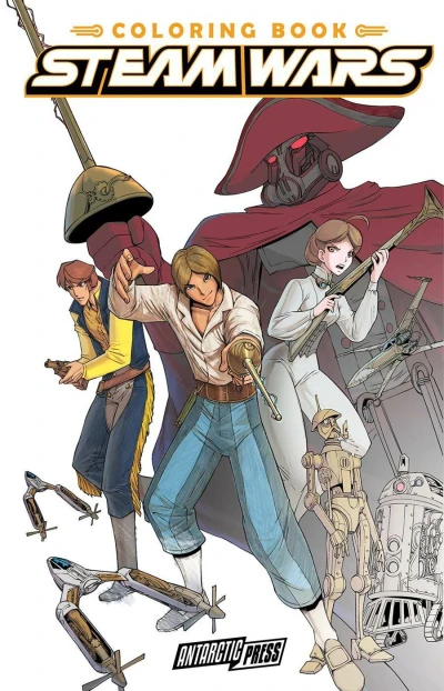 Steam Wars Coloring Book (2021) - Series 