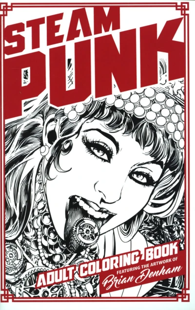 Steampunk Adult Coloring Book (2017) - Series 