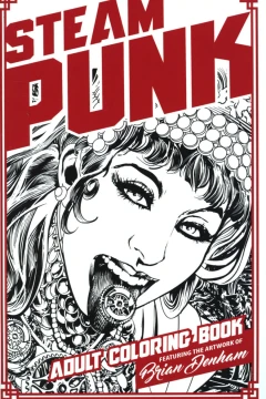 Steampunk Adult Coloring Book