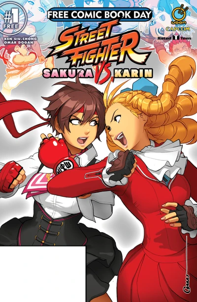 Street Fighter: Sakura vs Karin (FCBD) (2019) - Series 