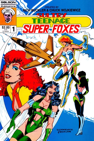 Sultry Teenage Super Foxes (1987) - Series 