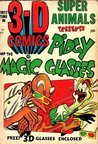 Super Animals Presents Pidgy and the Magic Glasses 3-D (1953) - Series 