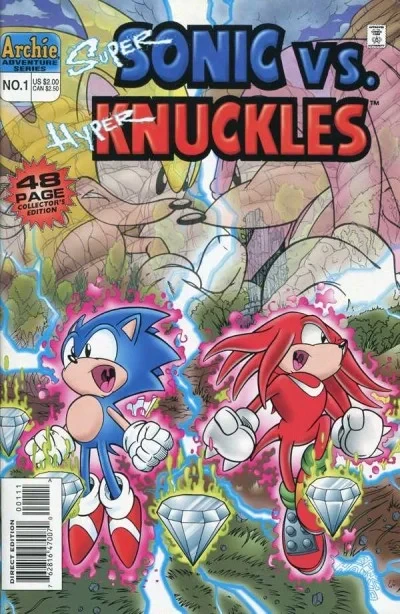 Super Sonic vs. Hyper Knuckles (1996) - Series 