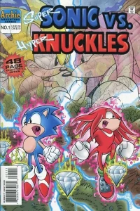 Super Sonic vs. Hyper Knuckles