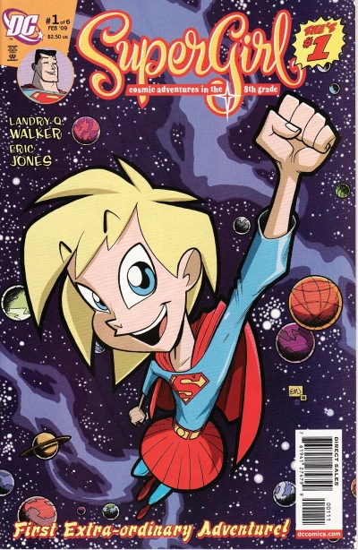 Supergirl: Cosmic Adventures in the 8th Grade (2009) - Series 