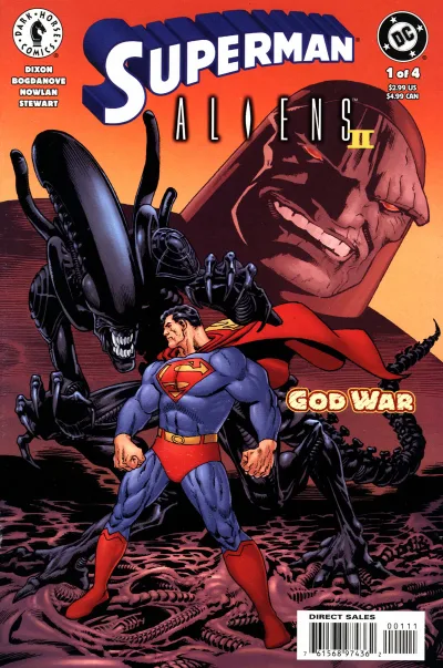 Superman Aliens 2: God War (2002) - Series 