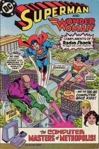 Superman in "The Computer Masters of Metropolis"