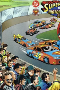 Superman Meets the Motorsports Champions