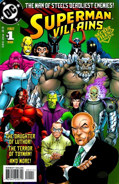Superman Villains Secret Files (1998) - Series 