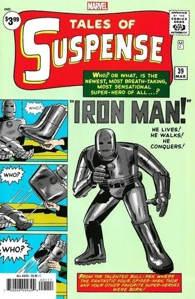 Tales of Suspense No. 39 Facsimile Edition (2020) - Series 