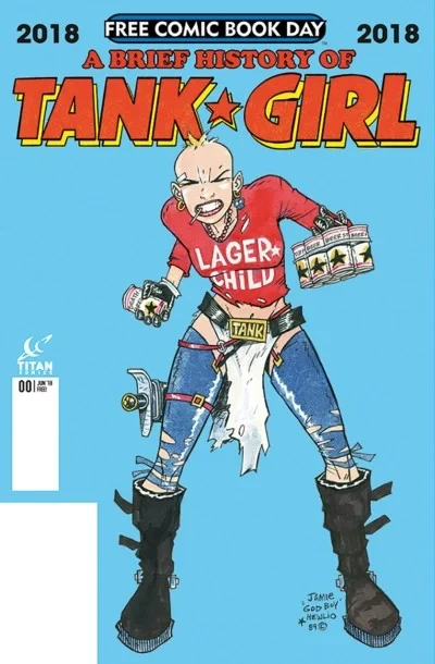 Tank Girl : A Brief History of Tank Girl (FCBD) (2018) - Series 