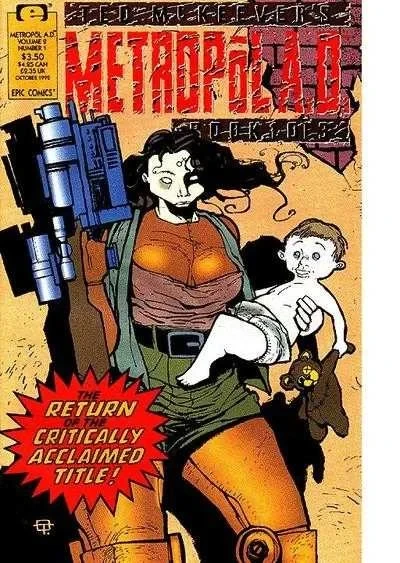 Ted McKeever's Metropol AD (1992) - Series 