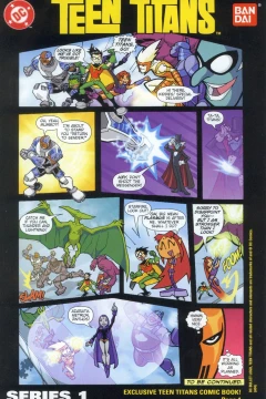 Teen Titans Go! Action Figure Comic