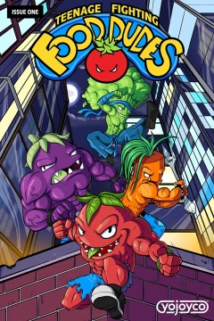 Teenage Fighting Food Dudes