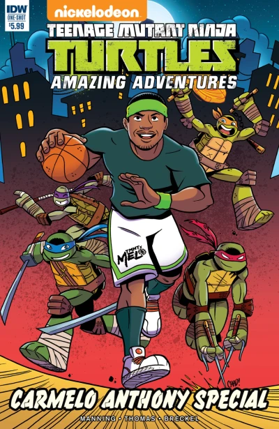 Teenage Mutant Ninja Turtles Amazing Adventures: Carmelo Anthony Special One-Shot (2016) - Series 