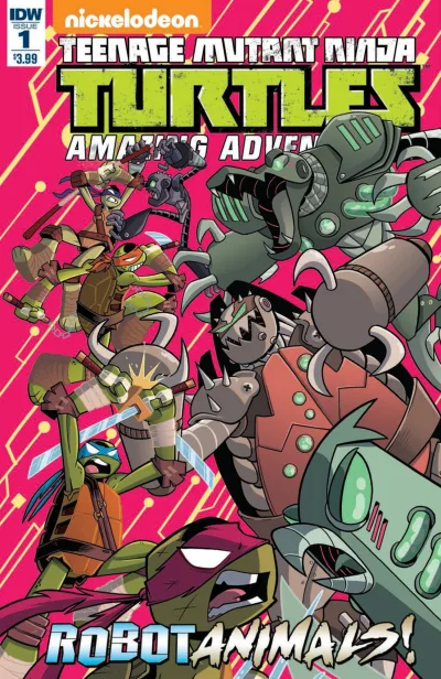 Teenage Mutant Ninja Turtles Amazing Adventures: RobotAnimals (2017) - Series 