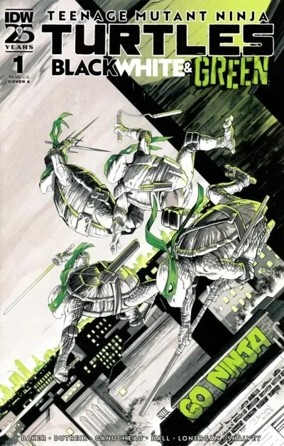 Teenage Mutant Ninja Turtles: Black, White & Green (2024) - Series 