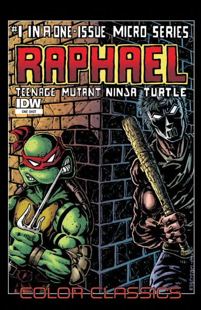 Teenage Mutant Ninja Turtles Color Classics Micro Series: Raphael (2012) - Series 