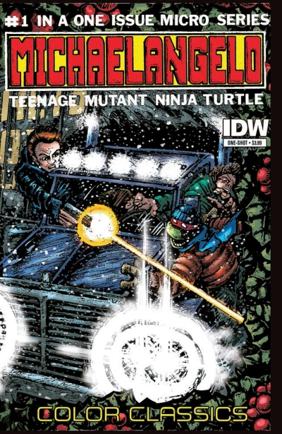 Teenage Mutant Ninja Turtles Color Classics Micro Series: Michaelangelo (2012) - Series 