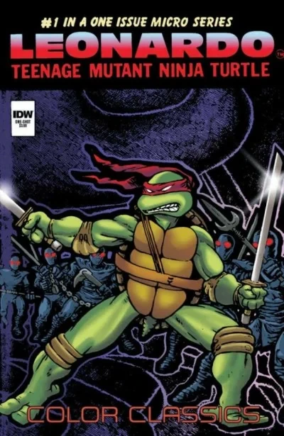 Teenage Mutant Ninja Turtles Color Classics: Leonardo Micro-Series (2013) - Series 