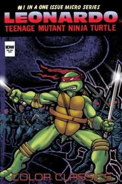 Teenage Mutant Ninja Turtles Color Classics: Leonardo Micro-Series