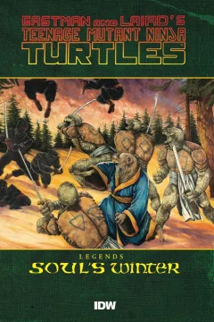 Teenage Mutant Ninja Turtles Legends: Soul's Winter By Michael Zulli