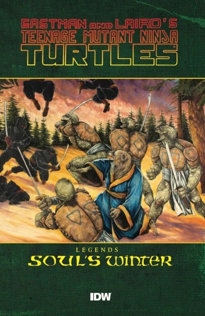 Teenage Mutant Ninja Turtles Legends: Soul's Winter By Michael Zulli (2014) - Series 