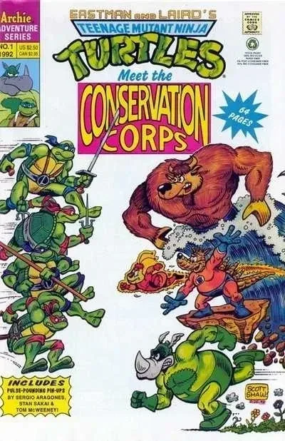 Teenage Mutant Ninja Turtles meet the Conservation Corps (1992) - Series 