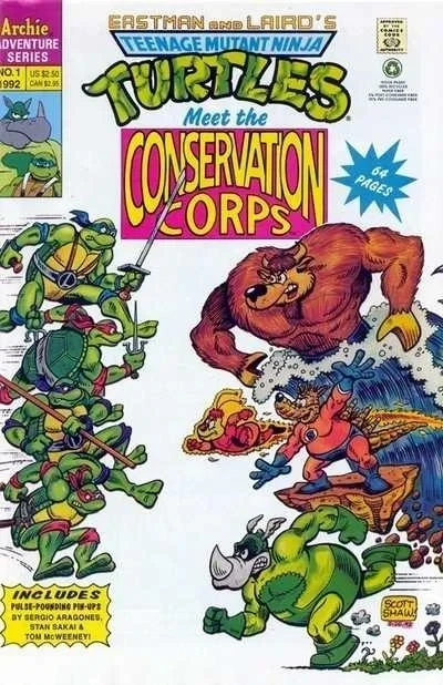 Teenage Mutant Ninja Turtles meet the Conservation Corps (1992) - Series 