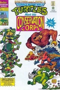 Teenage Mutant Ninja Turtles meet the Conservation Corps