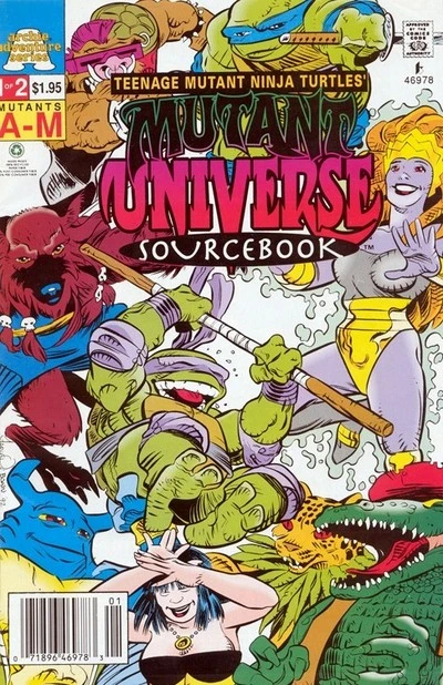 Teenage Mutant Ninja Turtles Mutant Universe Sourcebook (1993) - Series 