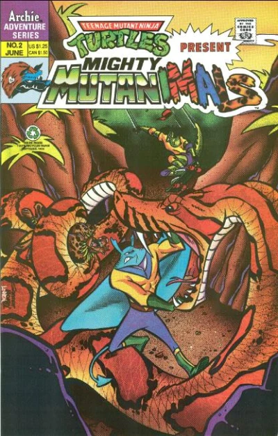 Teenage Mutant Ninja Turtles Present Mighty Mutanimals Special (1991) - Series 
