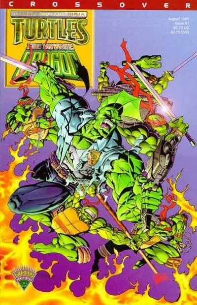 Teenage Mutant Ninja Turtles-Savage Dragon Crossover (1995) - Series 