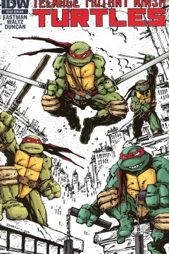Teenage Mutant Ninja Turtles SDCC Ashcan