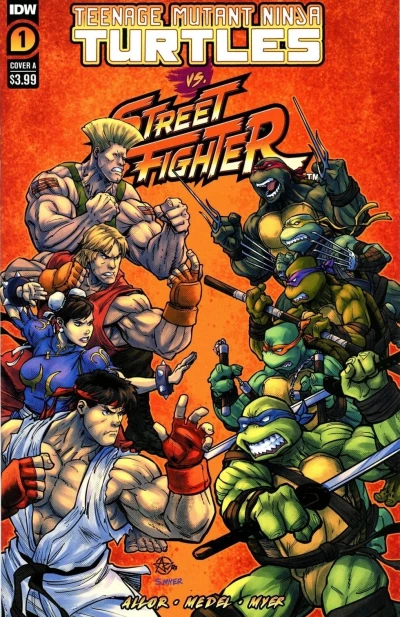 Teenage Mutant Ninja Turtles vs. Street Fighter (2023) - Series 