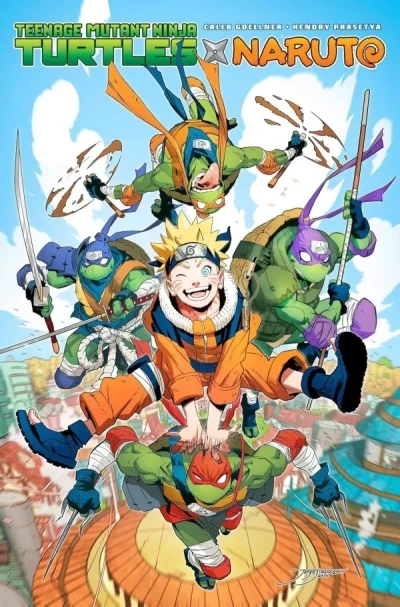 Teenage Mutant Ninja Turtles X Naruto (Trade Paperback, 2025) - Series 