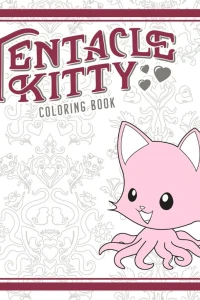 Tentacle Kitty Coloring Book