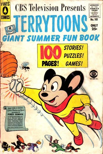 Terrytoons Giant Summer Fun Book (1957) - Series 