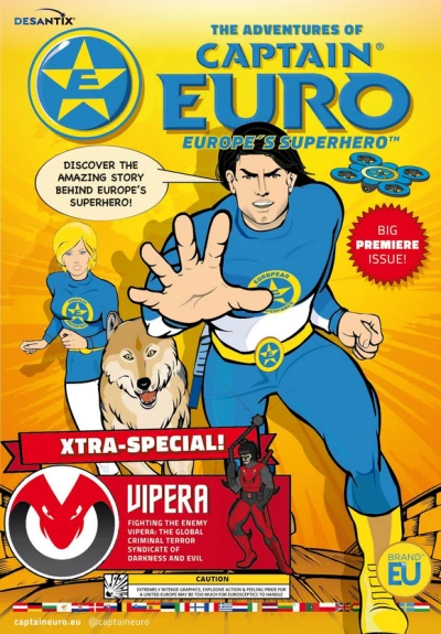 The Adventures of Captain Euro: Europe's Superhero (2019) - Series 