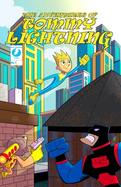 Blue Lightning Comics